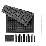 KitchBo Starter Set XXL innovative Silikon Backmatte | Wiederverwendbare Backunterlage mit modularem Stecksystem, multifunktionaler Einsatzbereich, spülmaschinenfest | Rundum knusprig aus dem Backofen